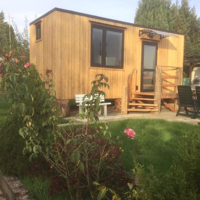 Tiny House Calido Villa Apelern Exteriör bild